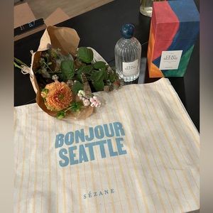 Sezane Tote Seattle Brand New Never used